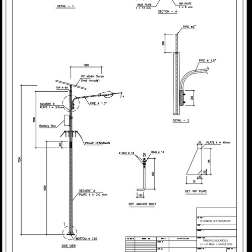 Detail Gambar Pju Solar Cell Nomer 9