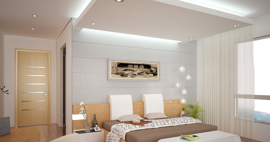 Detail Gambar Plafon Kamar Tidur Gypsum Nomer 32