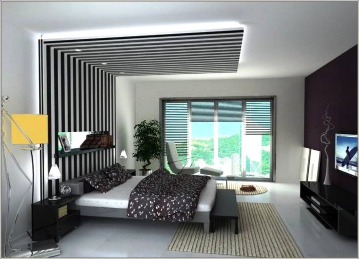 Detail Gambar Plafon Kamar Tidur Gypsum Nomer 46