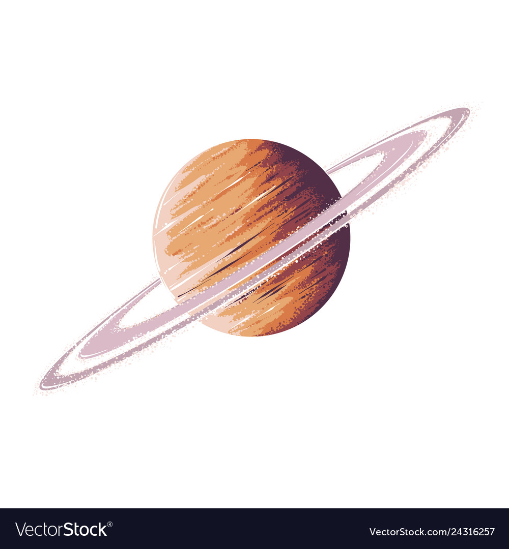 Detail Gambar Planet Saturn Vector Nomer 31