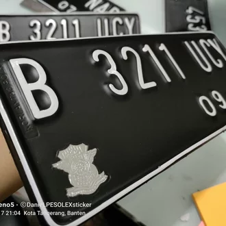 Detail Gambar Plat Motor Nomer 46