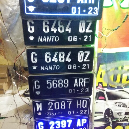 Detail Gambar Plat Variasi Nomer 46