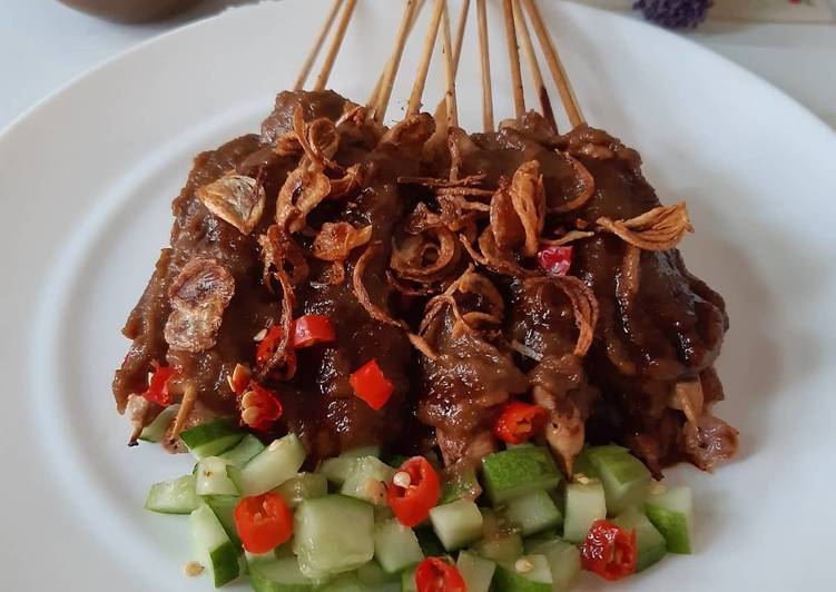 Detail Gambar Plating Makanan Sate Nomer 30