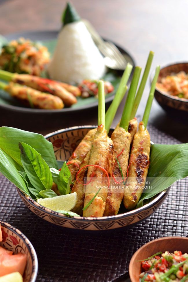 Detail Gambar Plating Makanan Sate Nomer 6