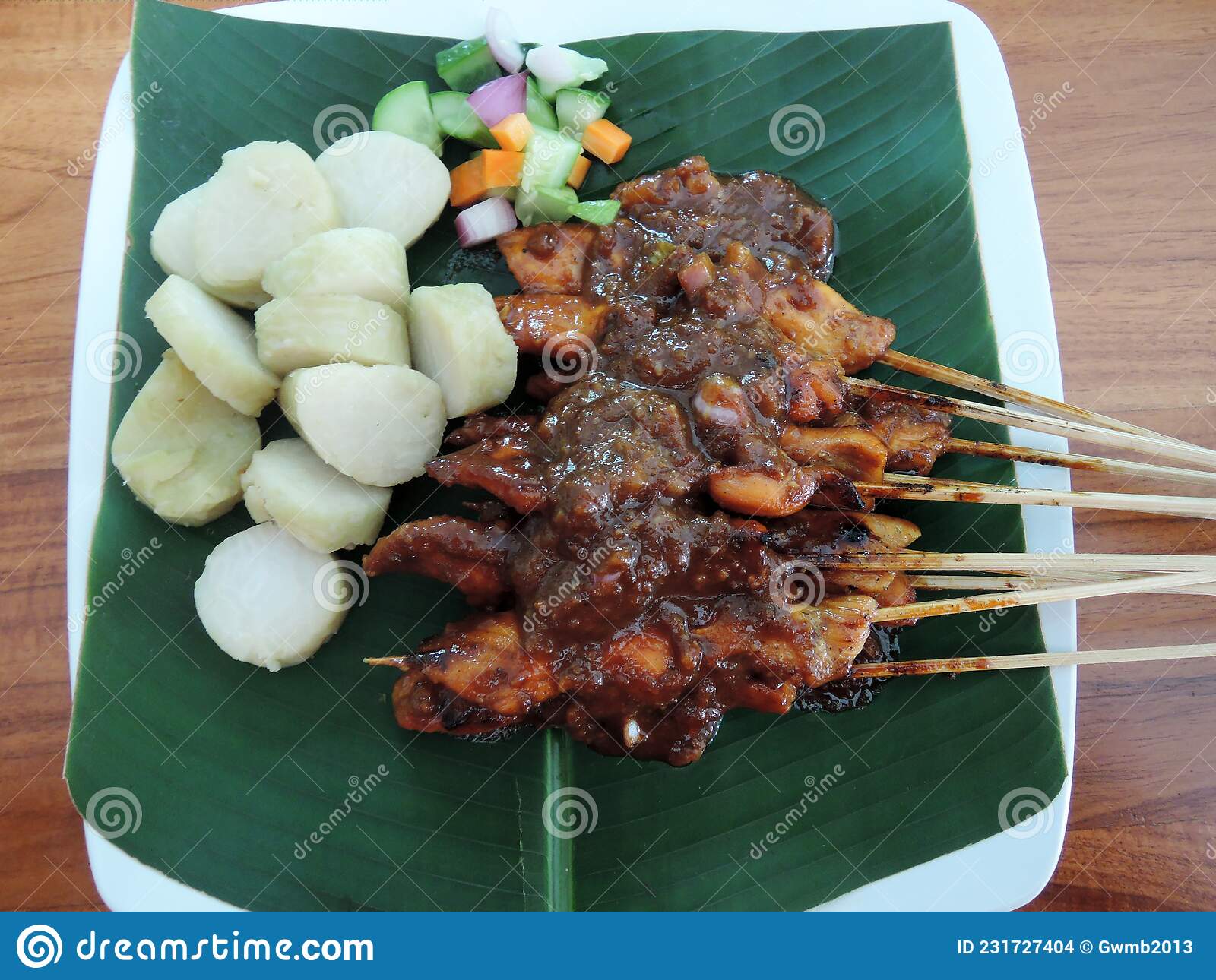 Detail Gambar Plating Makanan Sate Nomer 49