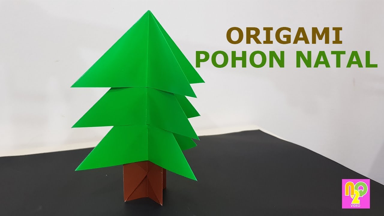 Detail Gambar Pohon Dari Kertas Origami Nomer 5