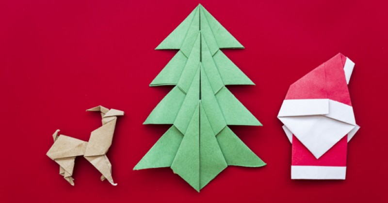 Detail Gambar Pohon Dari Kertas Origami Nomer 46