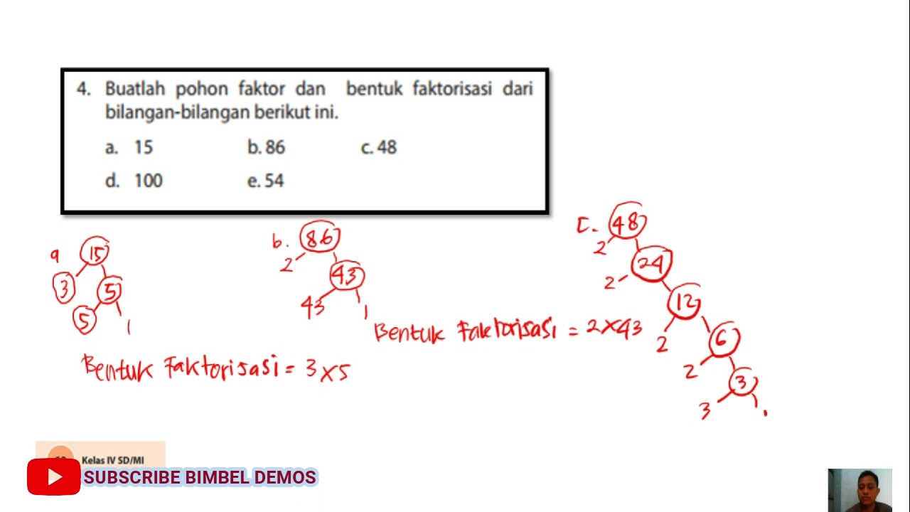 Detail Gambar Pohon Faktor Nomer 15