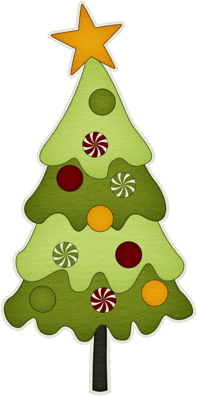 Detail Gambar Pohon Natal Karikatur Nomer 12