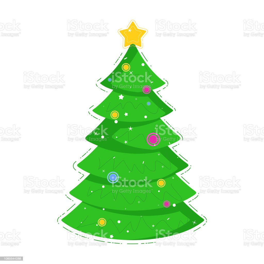 Detail Gambar Pohon Natal Vector Nomer 40