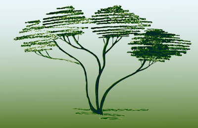 Detail Gambar Pohon Pisang 2 Dimensu Nomer 56