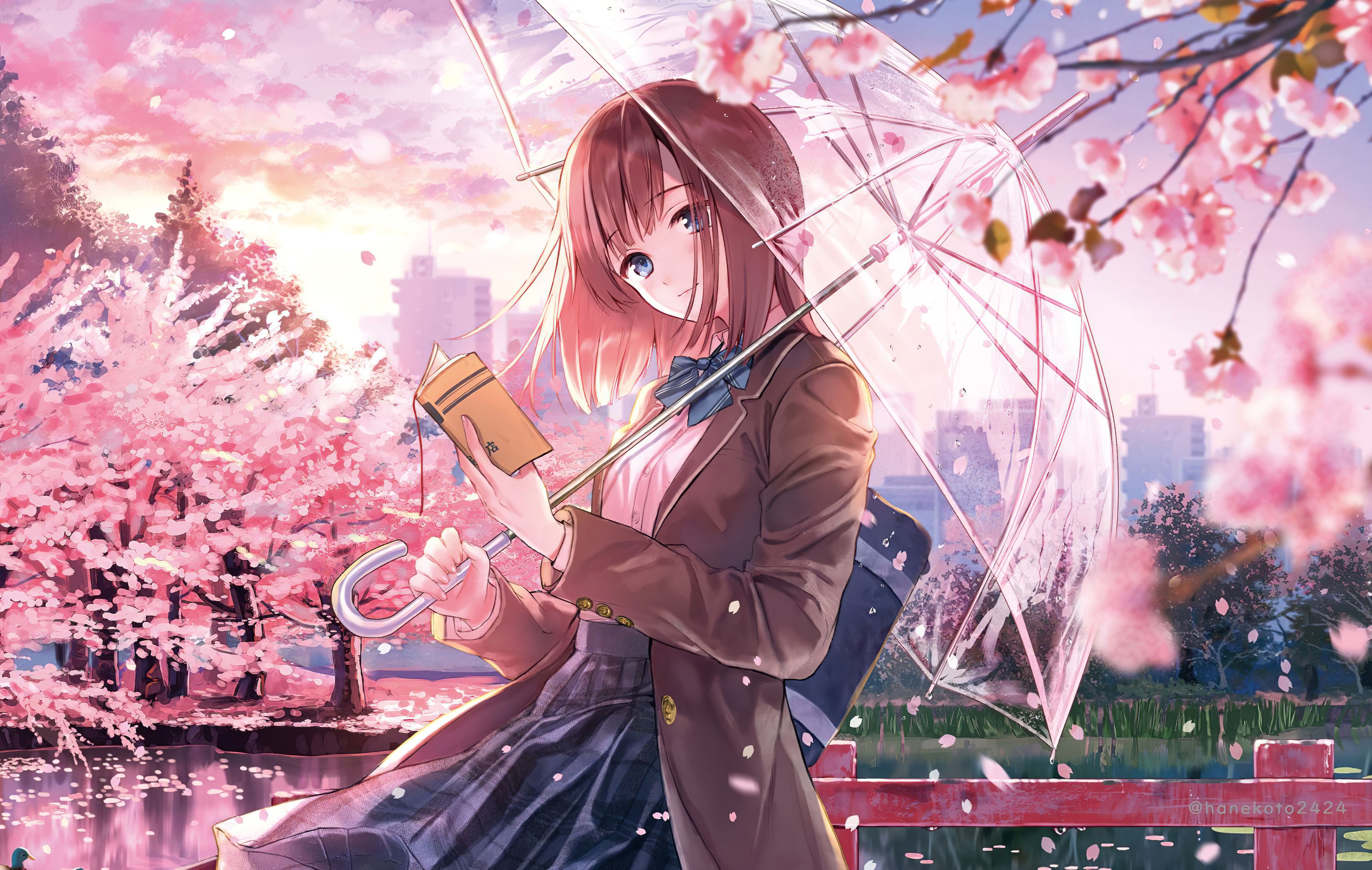 Detail Gambar Pohon Sakura Anime Nomer 5