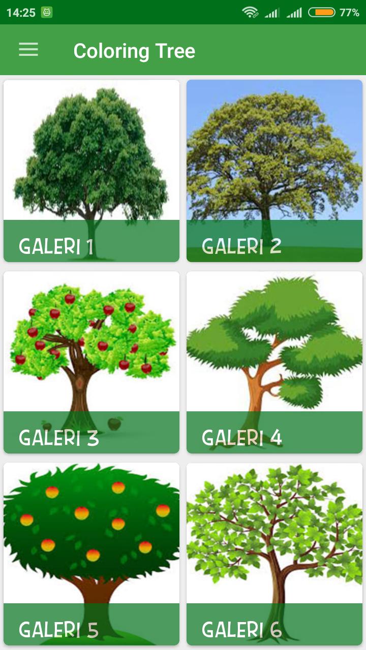 Detail Gambar Pohon Untuk Mewarnai Nomer 42