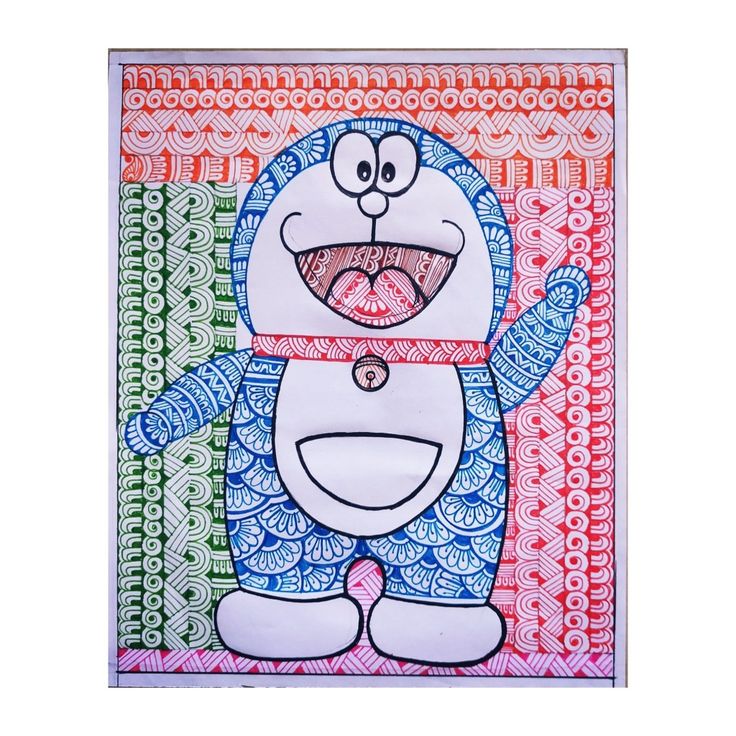 Detail Gambar Pointilis Doraemon Nomer 6