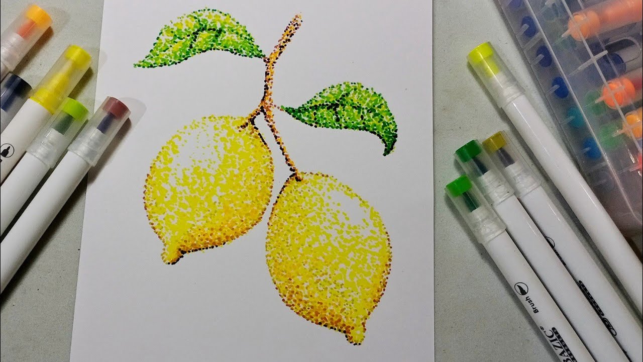 Detail Gambar Pointilis Sederhana Nomer 13