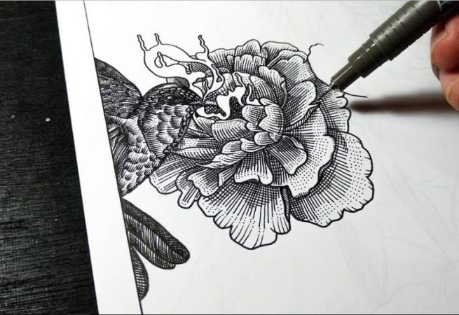 Detail Gambar Pointilis Sederhana Nomer 18