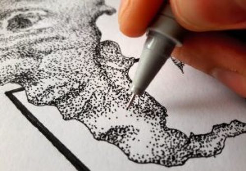 Detail Gambar Pointilis Sederhana Nomer 49