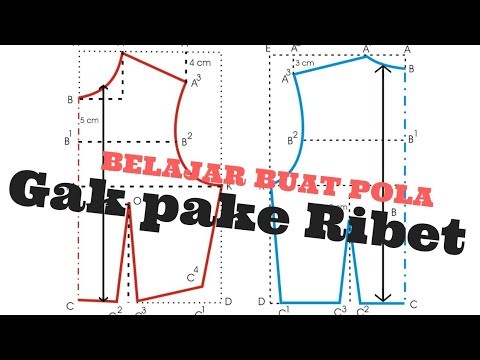 Detail Gambar Pola Baju Nomer 34