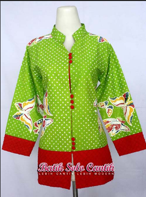 Detail Gambar Pola Baju Batik Wanita Nomer 15