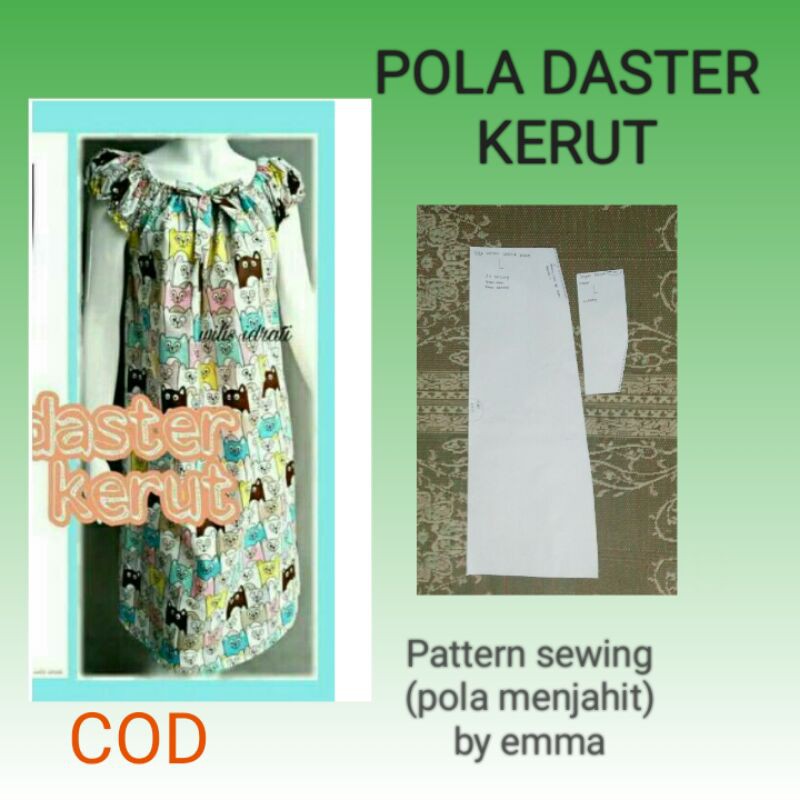 Detail Gambar Pola Baju Daster Nomer 46