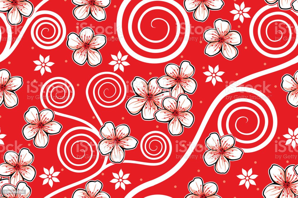 Detail Gambar Pola Batik Bunga Nomer 43