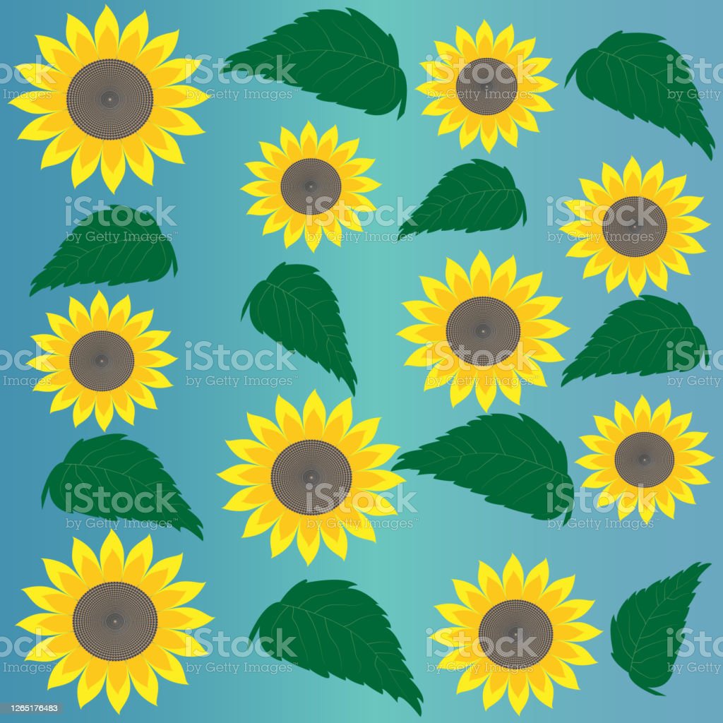 Detail Gambar Pola Bunga Matahari Nomer 39