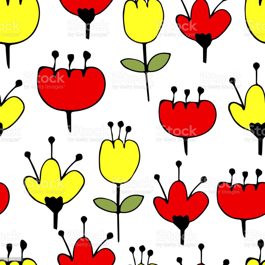 Detail Gambar Pola Bunga Sederhana Nomer 31