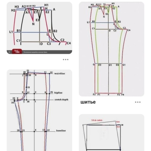 Detail Gambar Pola Celana Nomer 10