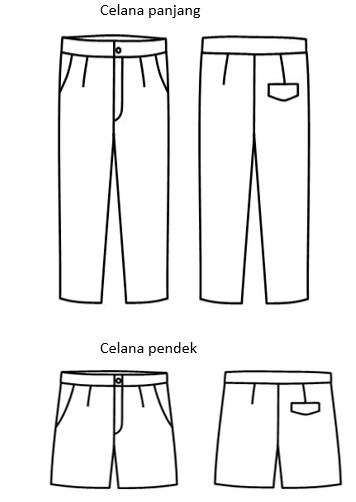 Detail Gambar Pola Celana Pendek Nomer 36