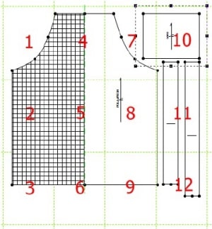 Detail Gambar Pola Celemek Nomer 10