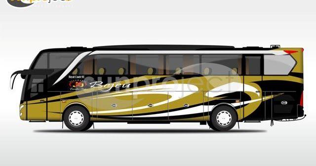 Detail Gambar Pola Face Belakang Jetbus Design Bus Indonesia Marcopolo Nomer 2