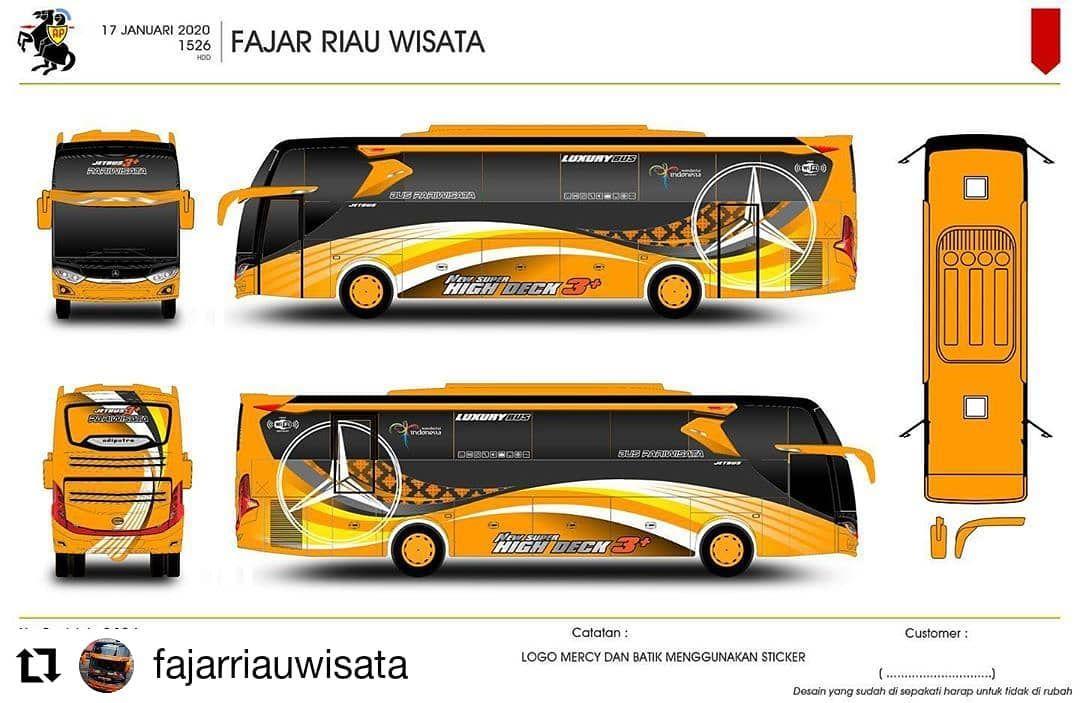 Detail Gambar Pola Face Belakang Jetbus Membuat Livery Nomer 2