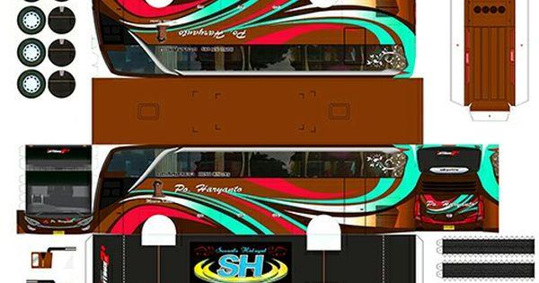 Detail Gambar Pola Face Belakang Jetbus Membuat Livery Nomer 6