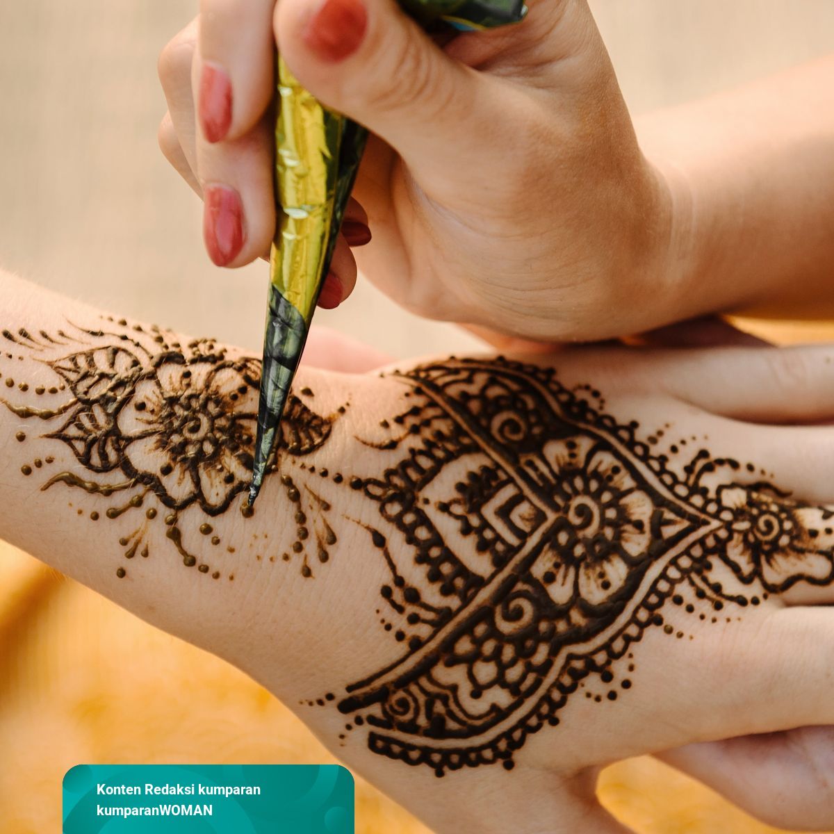 Detail Gambar Pola Henna Nomer 25