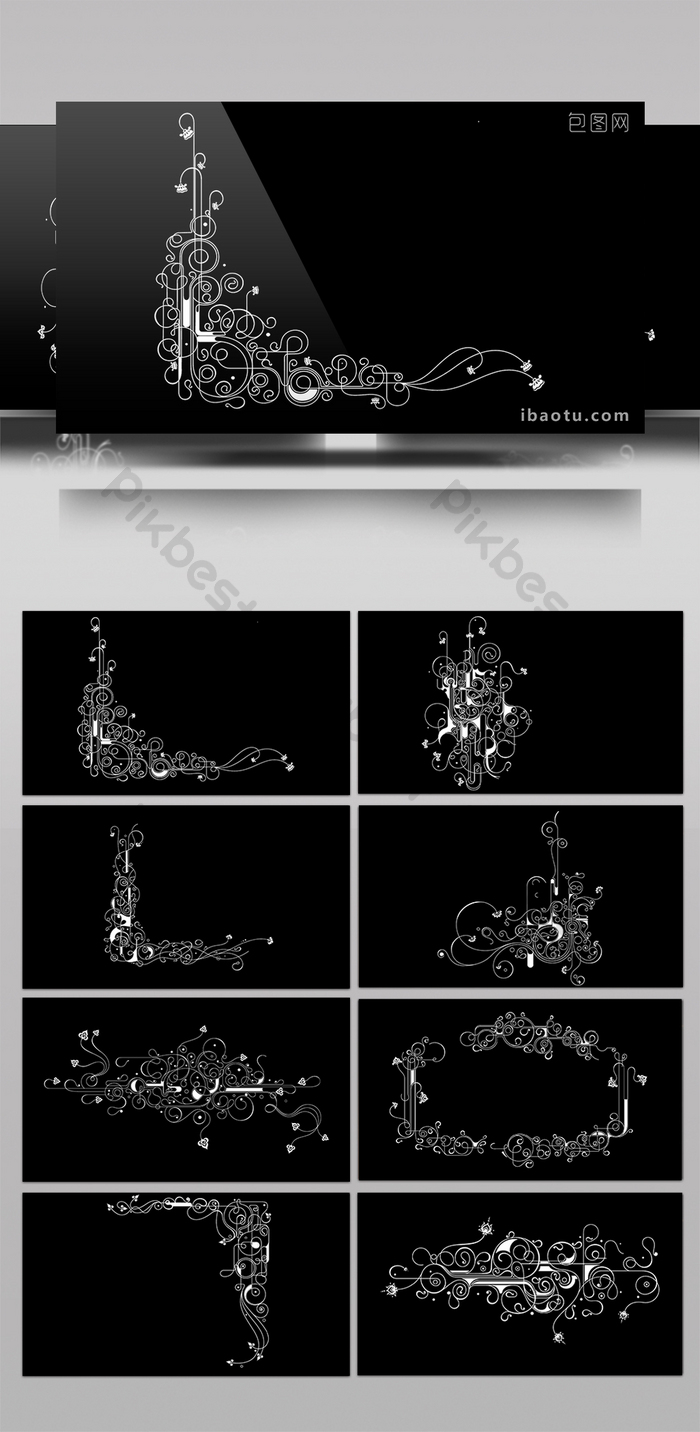 Detail Gambar Pola Hitam Animasi Nomer 12