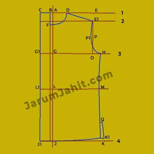 Detail Gambar Pola Kemeja Pria Nomer 14