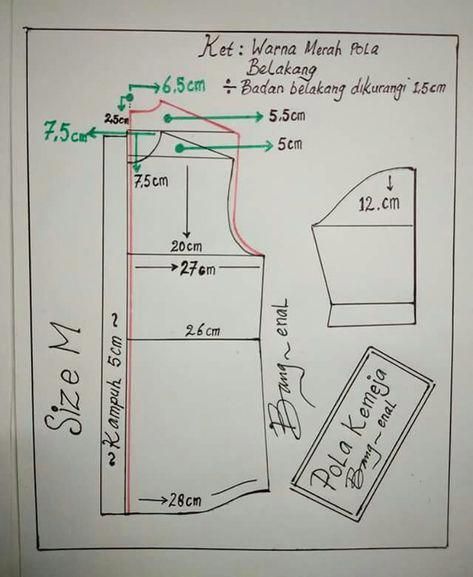 Detail Gambar Pola Kemeja Pria Nomer 3