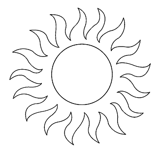 Detail Gambar Pola Matahari Nomer 9