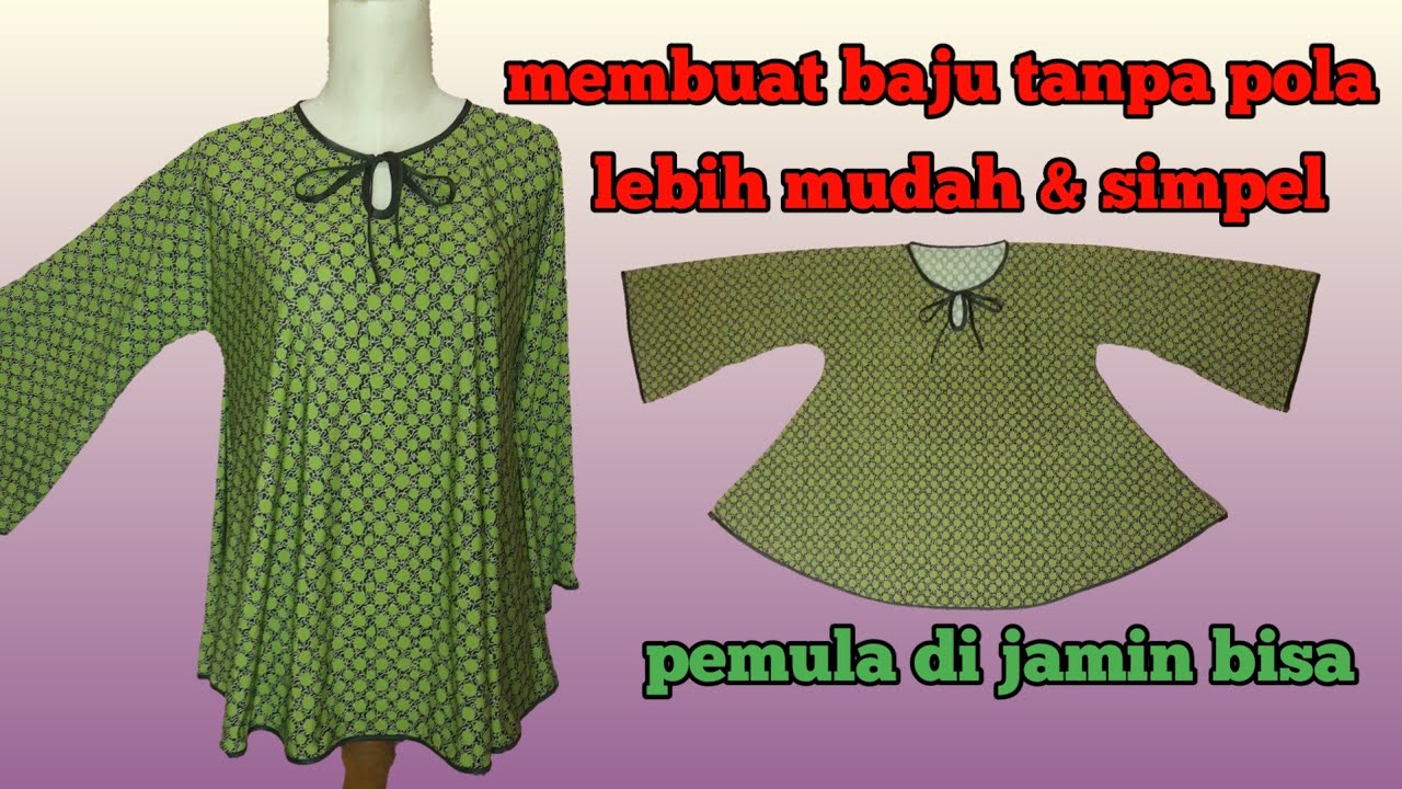 Detail Gambar Pola Menjahit Baju Nomer 48