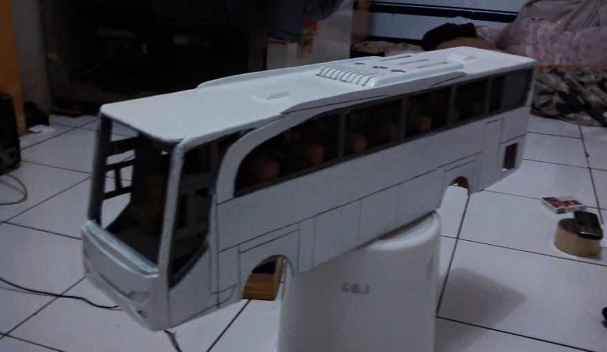 Detail Gambar Pola Miniatur Bus Nomer 24