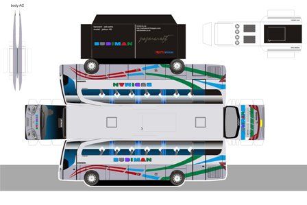 Detail Gambar Pola Miniatur Bus Nomer 29