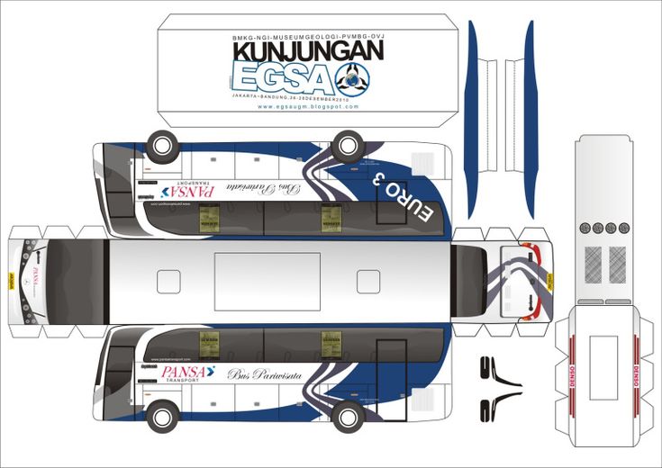 Detail Gambar Pola Miniatur Bus Nomer 33