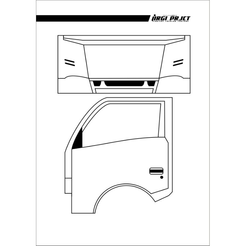 Detail Gambar Pola Miniatur Truk Nomer 3