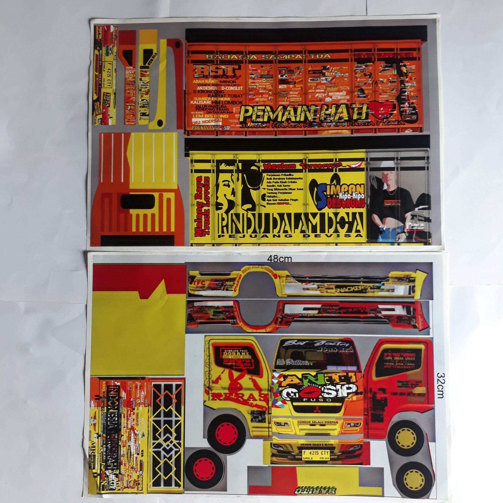 Detail Gambar Pola Miniatur Truk Dari Triplek Nomer 28