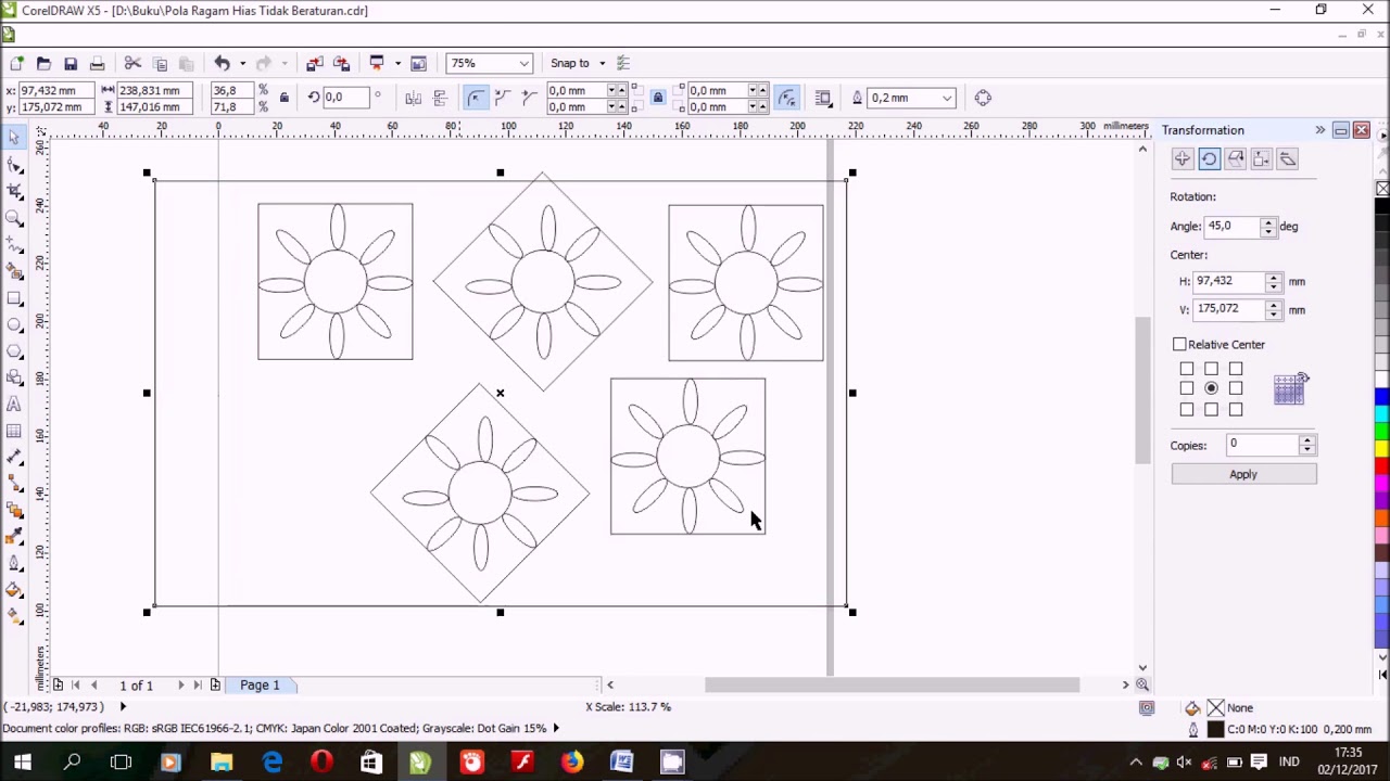 Detail Gambar Pola Ragam Hias Nomer 35