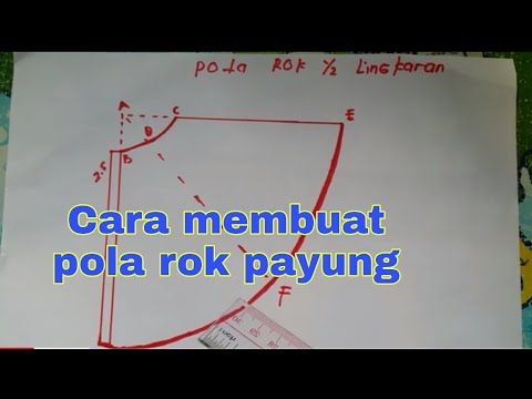 Detail Gambar Pola Rok Payung Nomer 24