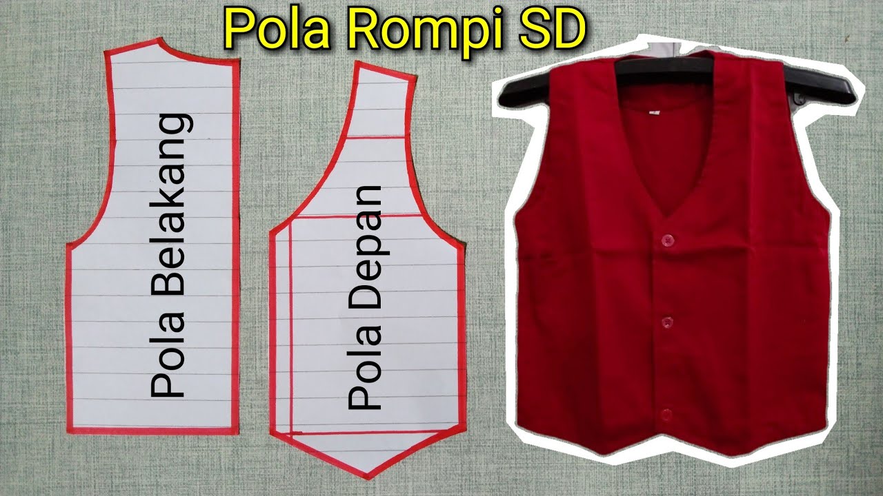 Detail Gambar Pola Rompi Nomer 3