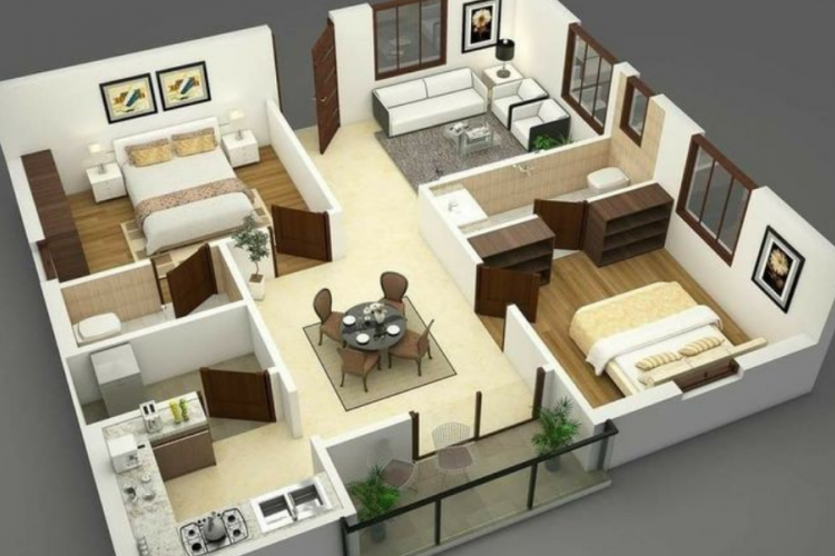 Detail Gambar Pola Rumah Nomer 2