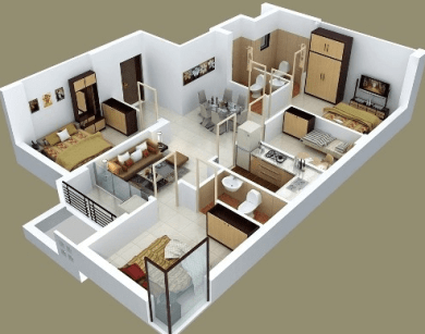 Detail Gambar Pola Rumah Nomer 20
