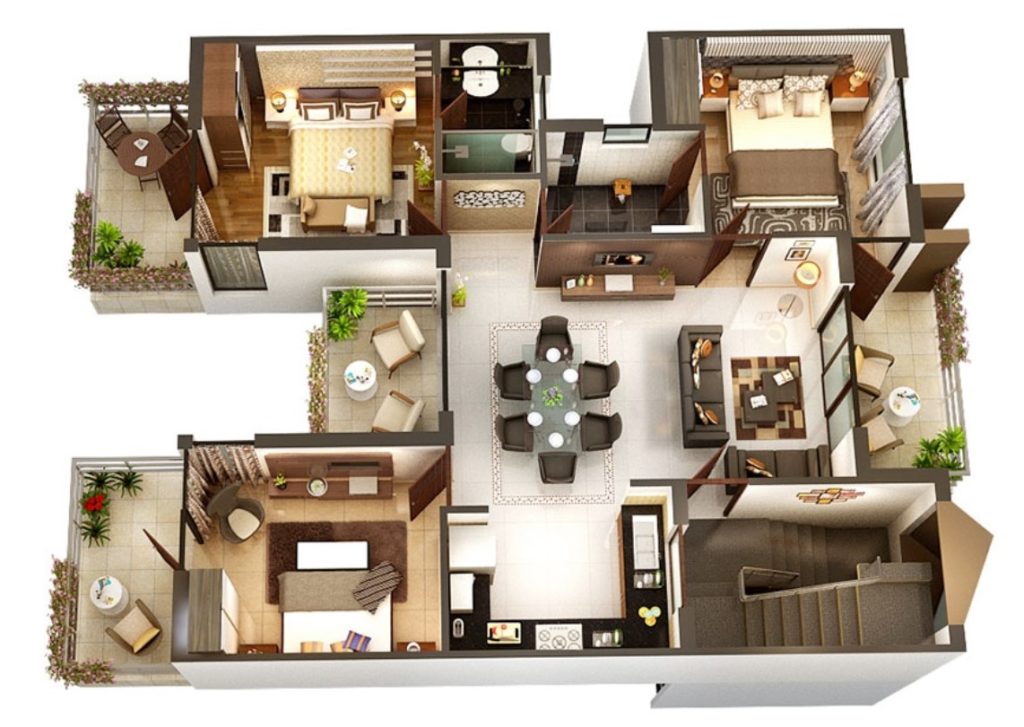 Detail Gambar Pola Rumah Nomer 47